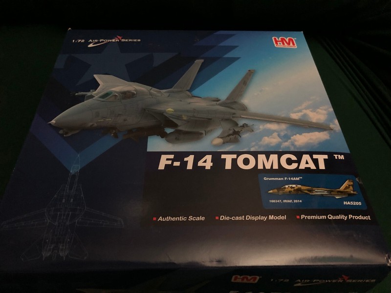1:72 Hobby Master HA5205 Grumman F-14AM Tomcat Iran Air Force