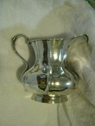 ITALIAN Star 30 PD Z 800 Padua Zaramella Argenti, Battuto a Mano 6.5" Pitcher - Picture 5 of 11