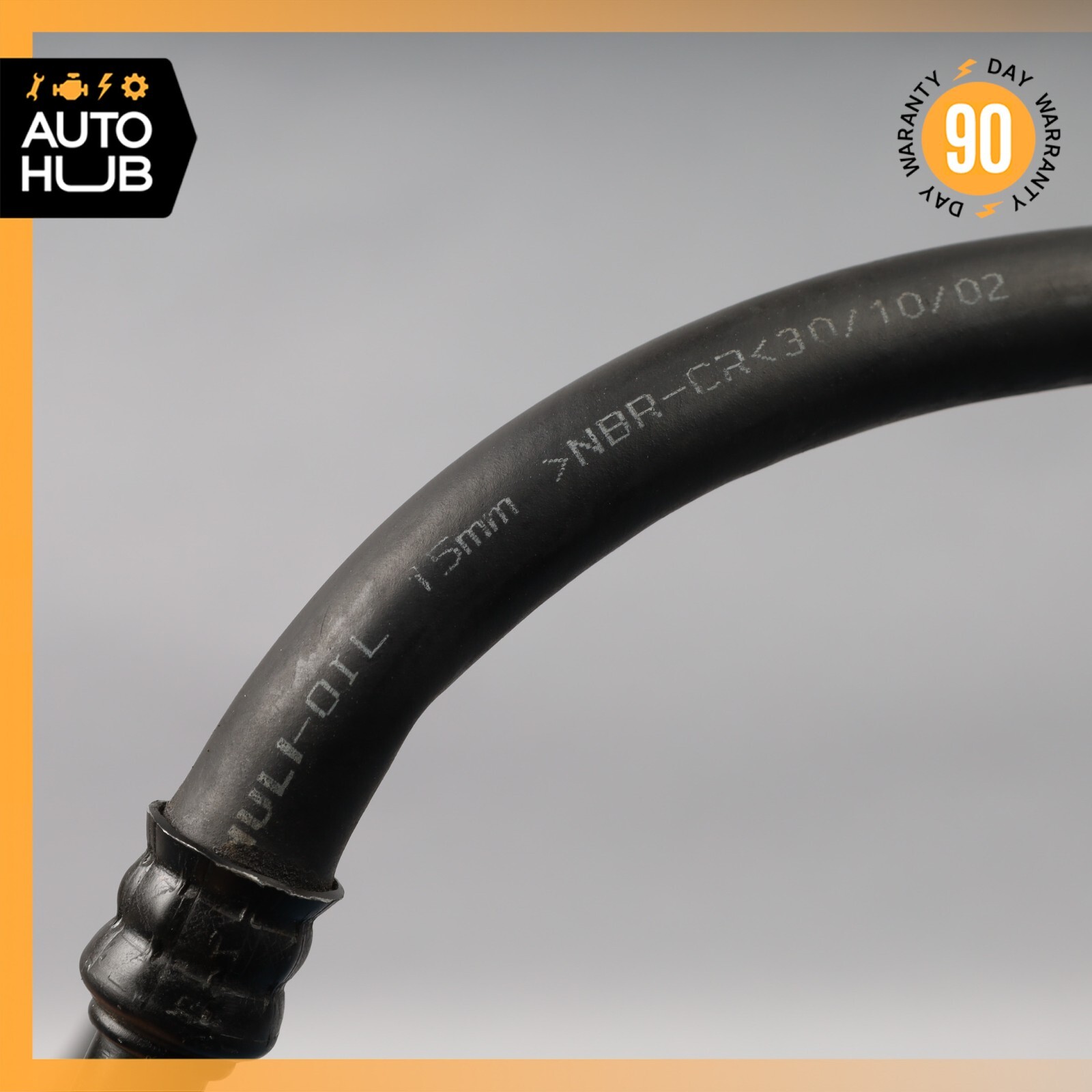 02-07 Maserati Spyder 4200 M138 Engine Head Covers Ventilation Hose Pipe OEM