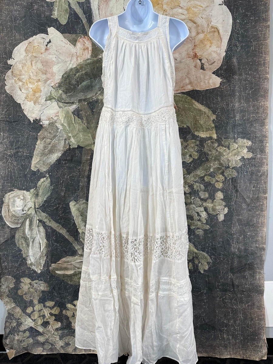 carla lace dress free people Free People Carla Lace Dress in Ivory