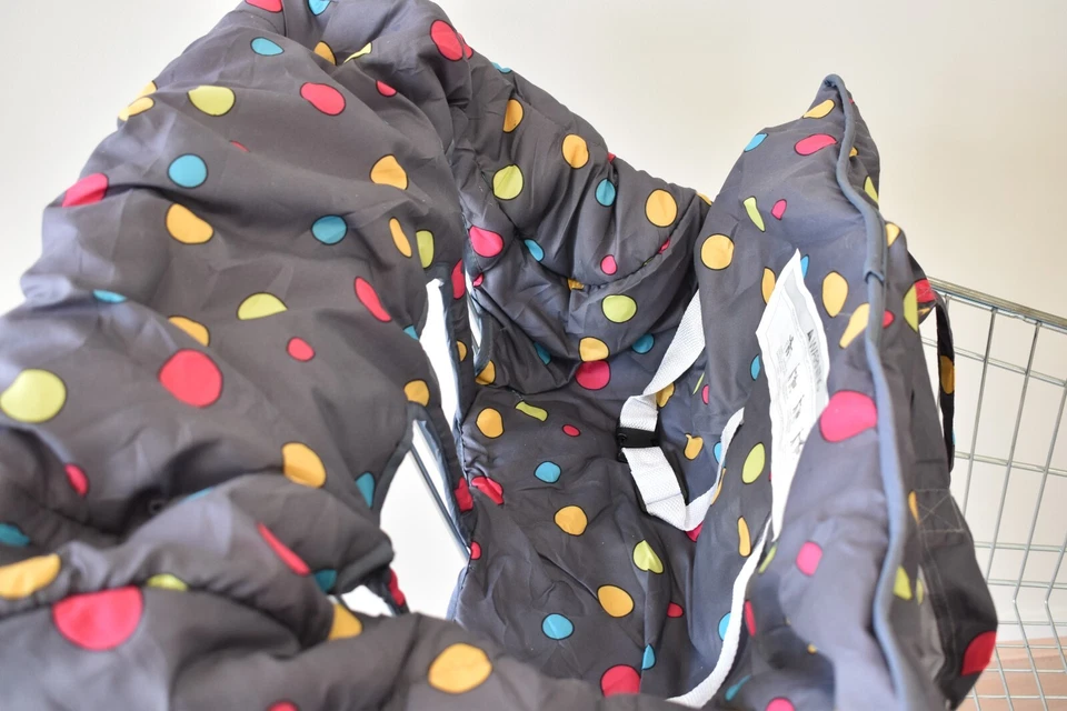 Baby Shopping Trolley Cover | Single / Double Seated Trolley Cover - image 4 of 4