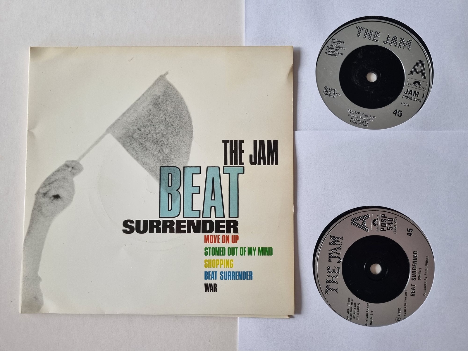 The Jam - Beat Surrender 2 x 7'' Vinyl UK LIMITED EDITION