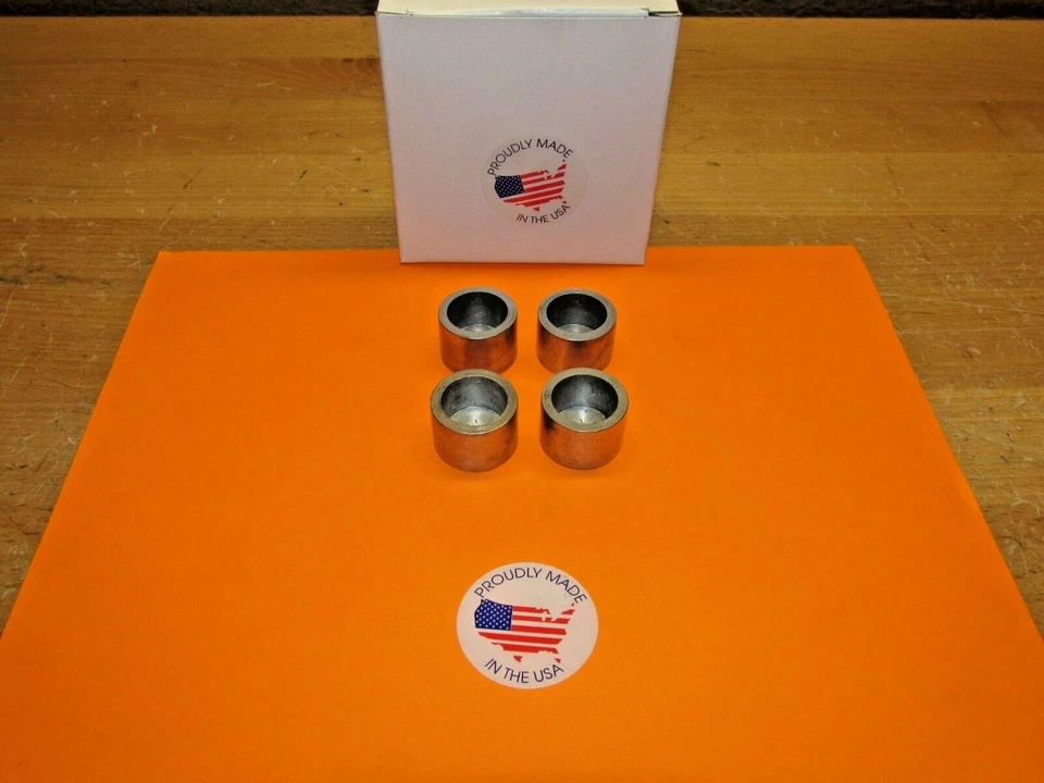 Chevrolet 1936 estándar rueda trasera cilindro pistones nuevo juego de 4 EE. UU. 1-1/16" Foto 3 de 4