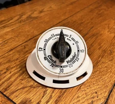 VINTAGE MCM MARK TIME CLOCK WATCHER ATOMIC KITCHEN TIMER WORKS GREAT