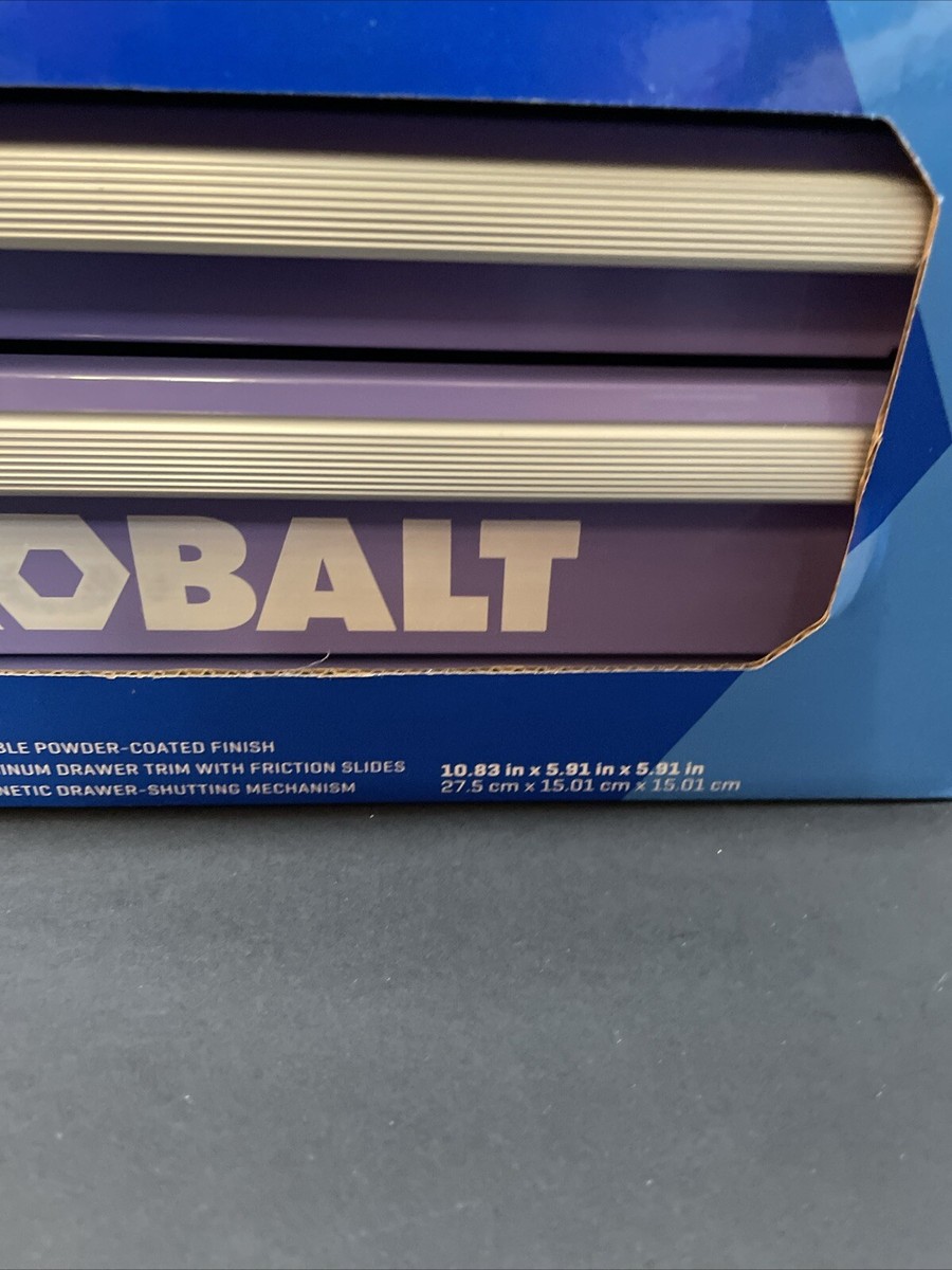 Kobalt Mini Toolbox Purple Lavender 2 Drawer 6241745 Lowes | eBay