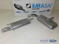 Imasaf Auspuff Set Mitteltopf+Endtopf FüR Vw Golf Iii (3) 2.0 Gti 16V 1992-1997