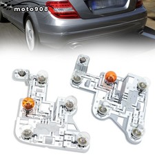 1Paar Für Mercedes Benz C Klasse W204 2008-2015 Rückleuchte Lampenträger Fassung