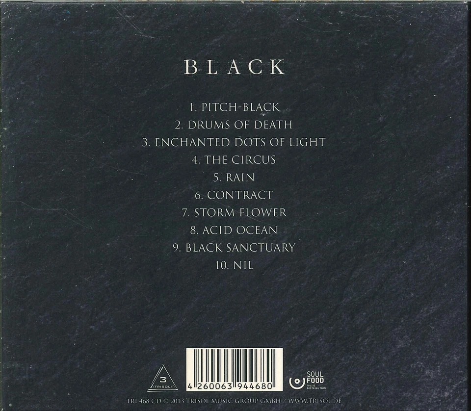 PROJECT PITCHFORK "Black" CD-Album (Digipak) - Bild 2 von 2