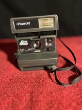 Vintage Original Polaroid OneStep 600 Instant Film Camera TESTED  WORKING