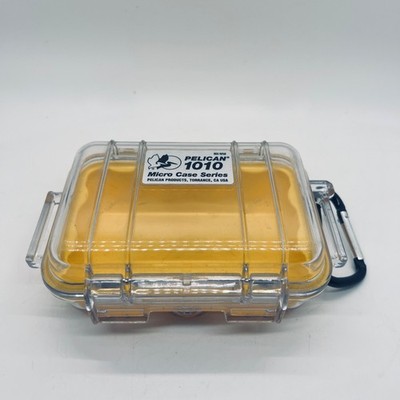 PELICAN 1010 Micro Case Series Yellow Waterproof Protective Storage Hard Case Ne