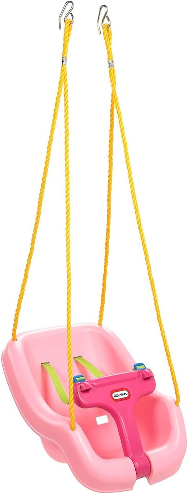 Little Tikes Snug N Secure Pink Swing 2 in 1 Baby Toddler Ou