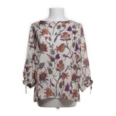 Sa.Hara Edition, Bluse, Größe: 38, Beige/Mehrfarbig, Blumen, Damen #5Td