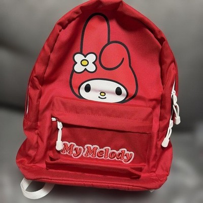 Sanrio My Melody Backpack Red  Tag Attached, Used Collectible