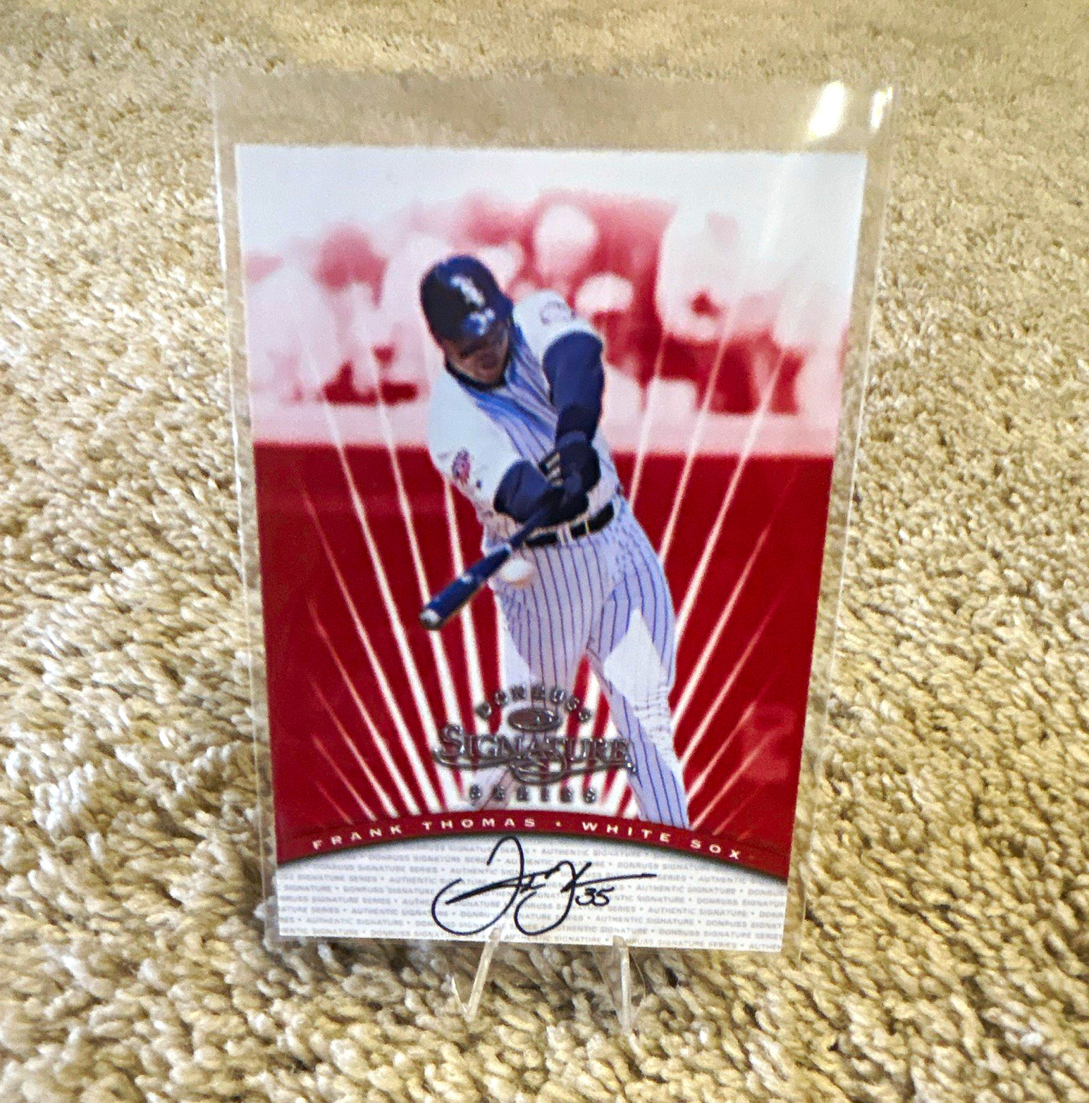 Donruss Signature Series Frank Thomas Auto 5/500 Chicago White Sox MLB