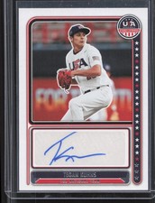 2024 Stars & Stripes USA Baseball #NTS-TK Tegan Kuhns 18U National Team Auto