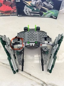 LEGO STAR WARS 75168 Yoda's Jedi Starfighter + 7119 Twin-Pod Cloud Car