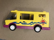 INCOMPLETE Vintage Playmobil Campervan 3945 Motorhome Caravan 1997 missing parts