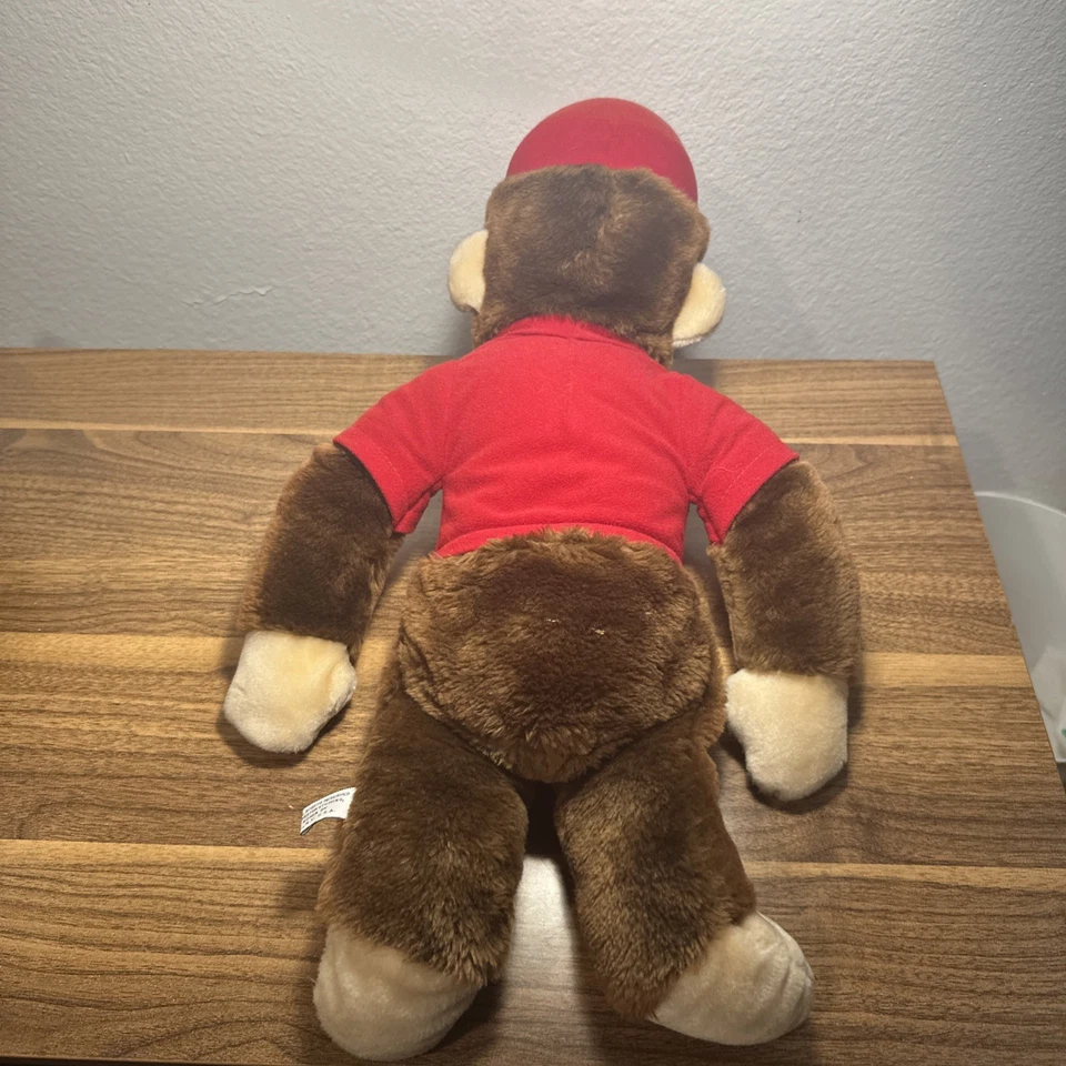 Pelúcia de pelúcia Curious George 1941-1984 vintage 22 polegadas bicho de pelúcia - Imagem 2 de 4