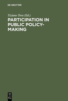 Participation In Public Policy-Making Tiziano Treu