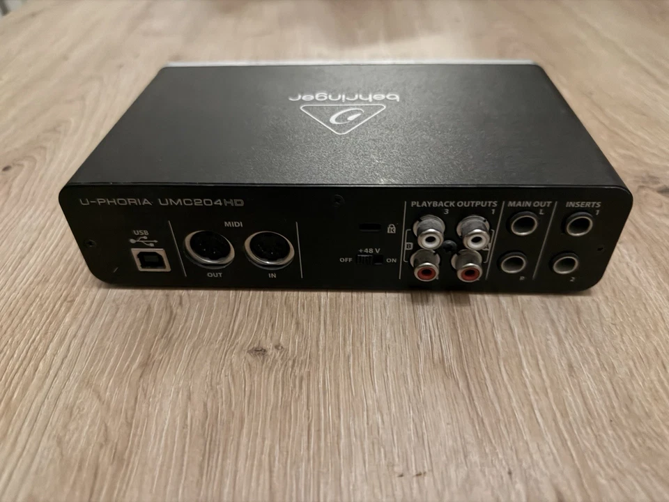 Rode Procaster + Behringer UMC204HD U-Phoria Audio Interface - Bild 4 von 4