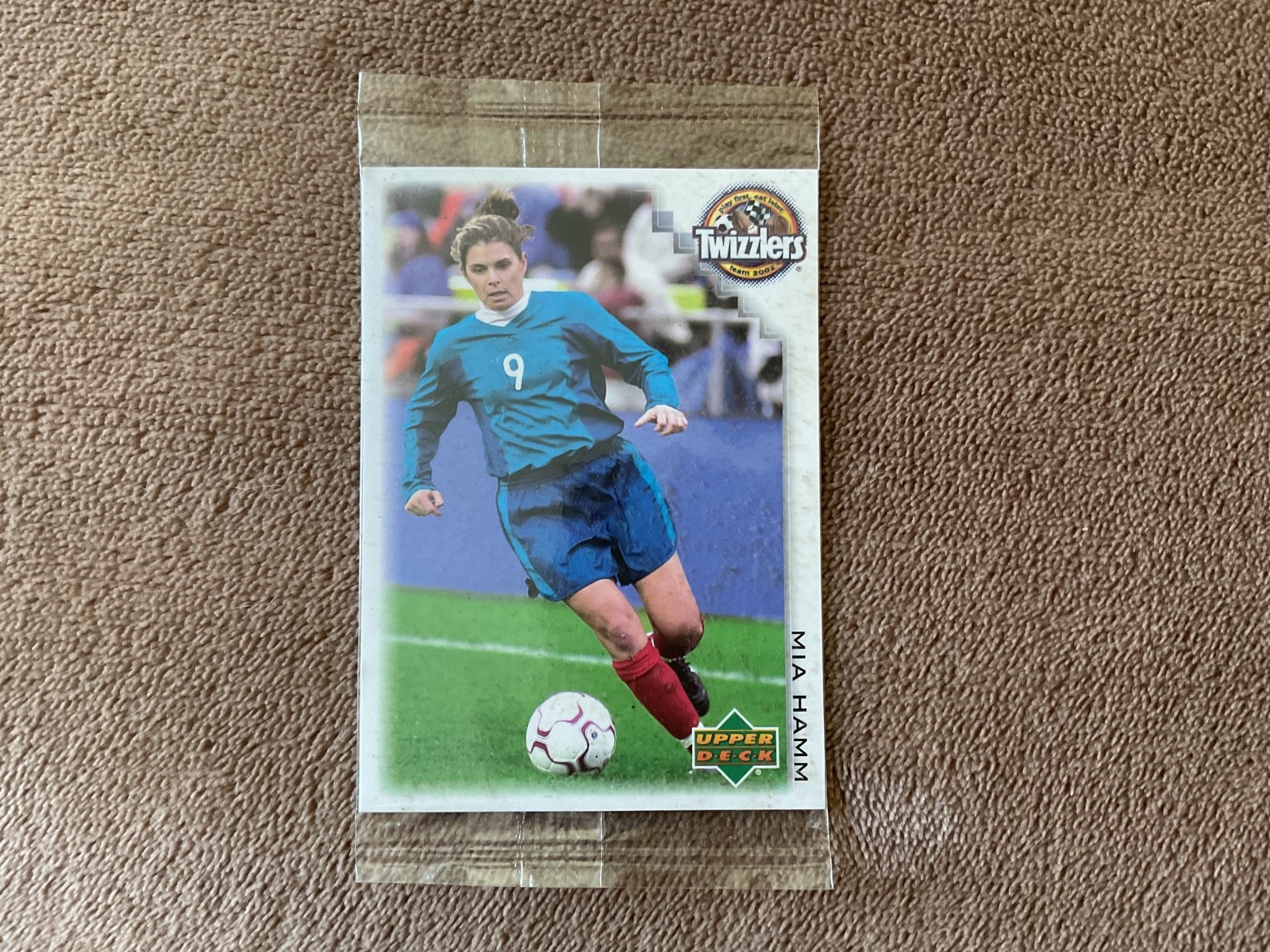 Mia Hamm 2002 Upper Deck Twizzlers USA Women’s World Cup Soccer - Factory Sealed