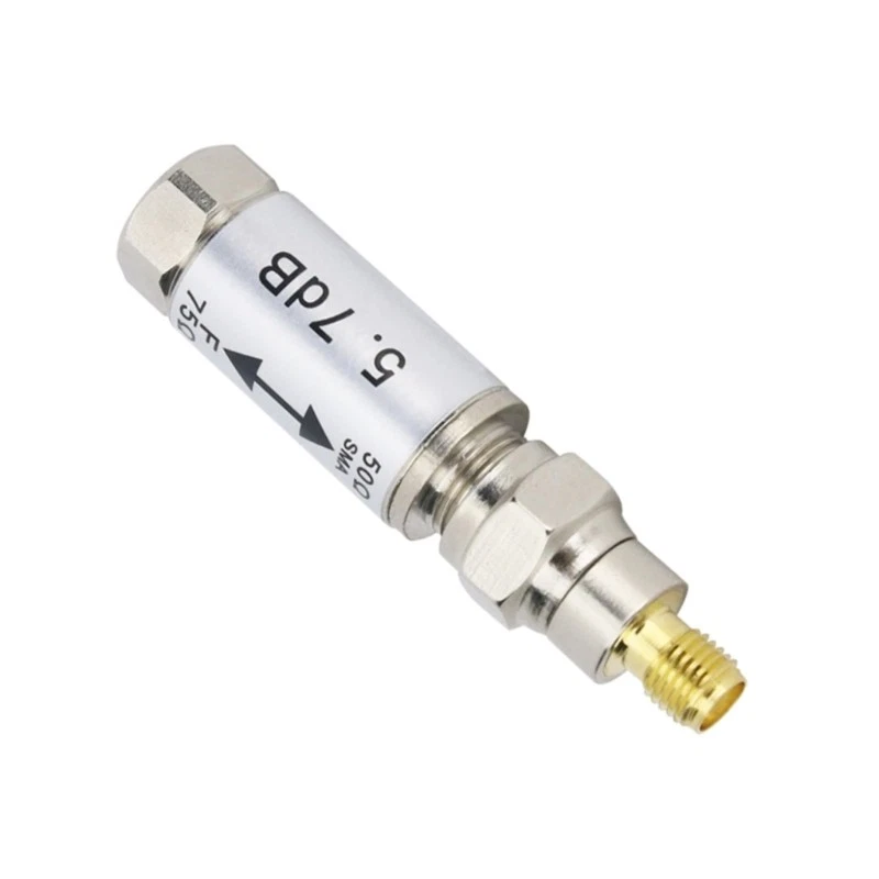 Impedance Converter 0-3GHz SMA Female to F Male Connector 50 -75ohm for Radio - Image 4 of 4