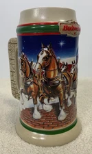 Stein - BUDWEISER 1998 Holiday Series Beer CS343 “Grant’s Farm Holiday”