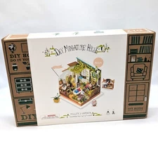 NEW Rolife DIY Miniature House Miller's Garden DG108 Tiny House Kit
