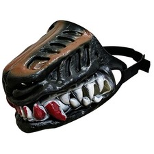 Scary Dog Muzzle with Teeth Funny Halloween Dog Monster Muzzle for Dogs