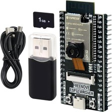 Mikrocontroller Board ESP32 CAM mit Onboard Kamera 240 MHz 4 MB RAM 1 GB, WiFi