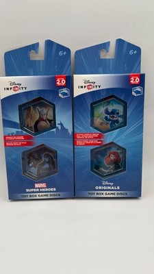 Disney Infinity 2.0: Toy Box Game Discs BRAND NEW - Full Set