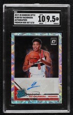 2019 Donruss Optic Premium Box Set Prizm Signatures 5/10 Rui Hachimura Auto 4f5