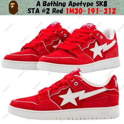 A Bathing Apetype SK8 STA #2 Red 1M30-191-312 Herren Gr.