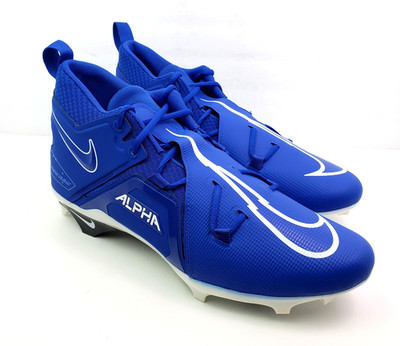 Nike Alpha Menace Pro 3 Mens Size 17 Game Royal Blue White 