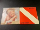 Lot of 2 Van Halen LP's Records - 1984-Diver Down-Vinyl Hard Rock Heavy Metal