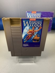 Legendary Wings Nintendo NES w/ Instruction Manual Tested authentic fast shippin