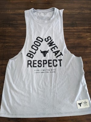 Under Armour Project Rock Men's Gray Medium Tank Top