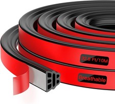 Truck Tonneau Cover Seal - Durable Rubber Tailgate Seal | Waterproof, 32.8 ft