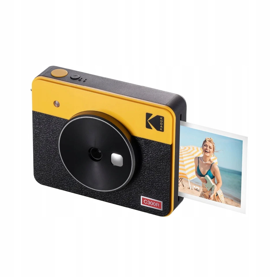 Câmera Instantânea e Impressora Fotográfica Kodak Mini Shot 3 Retro C300RY - Imagem 3 de 4