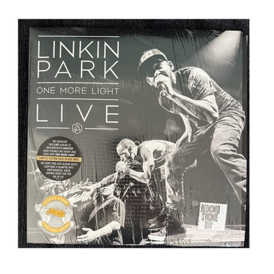 LINKIN PARK ONE MORE LIGHT LIVE 2018 RSD EXCLUSIVE GOLD/BLACK VINYL #0531 RARE
