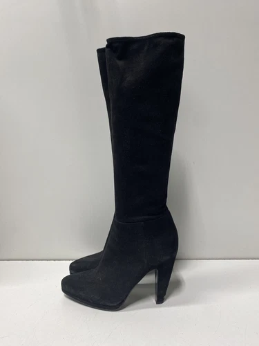 Bottes Prada en daim noir femme pointure 7,5