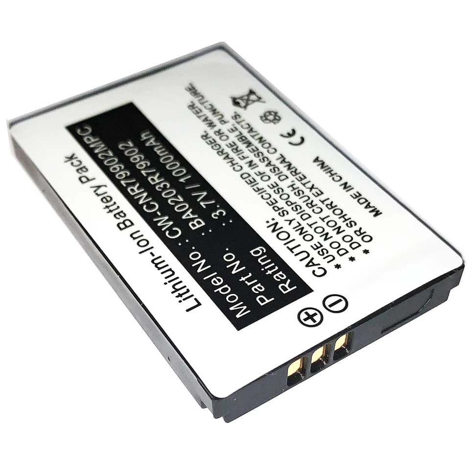 BATTERY 3-PACK for CREATIVE Nomad Jukebox Zen Xtra, BA0203R79902 - USA SELLER - Image 4 of 4