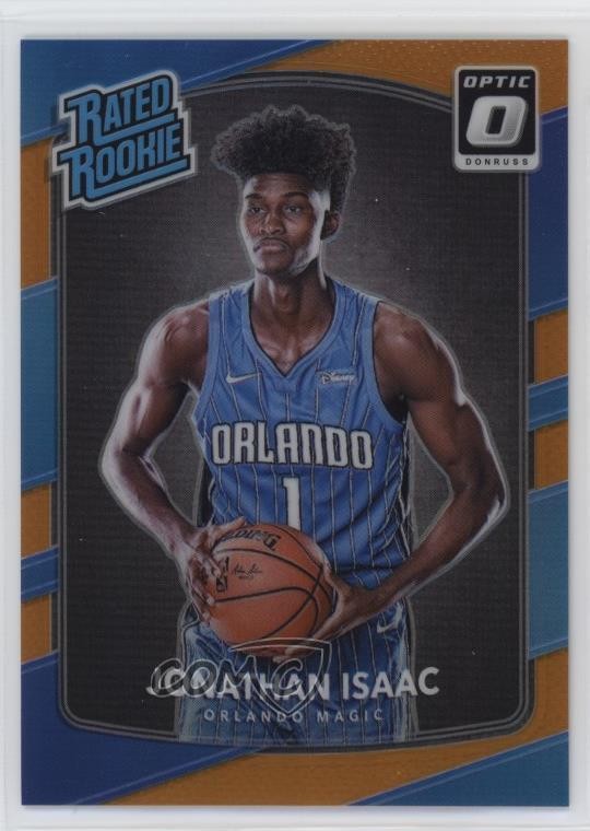 2017 Panini Donruss Optic Rated Rookie Orange Prizm 50/199 Jonathan Isaac 1o6w