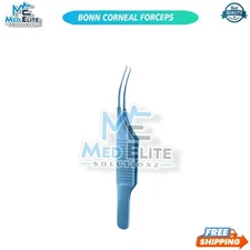 Colibri Bonn Corneal Forceps Flat Handle Ophthalmic Eye Surgery Instruments