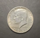 1964-D Kennedy 90% Silver Half Dollar 50c Fifty Cent