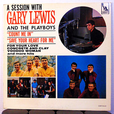 Gary Lewis & The Playboys &ndash; A Session With - 1965 Liberty Rock Vinyl LP Record
