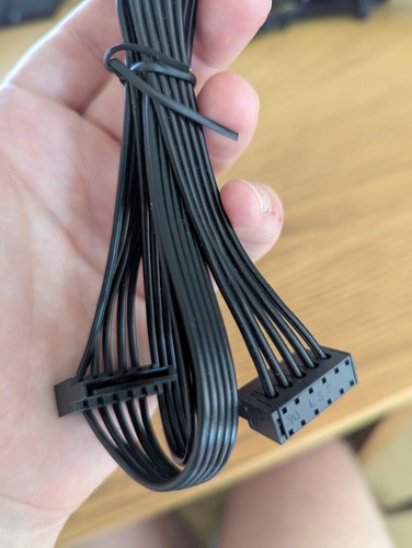 Corsair 6 PIN na 4 kable modułowe SATA 34-0 00665 - ORYGINALNA CZĘŚĆ - - Zdjęcie 2 z 3