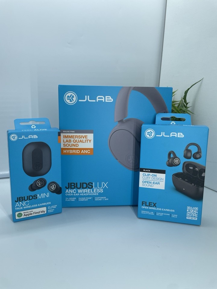 JLAB wireless bundle JBUDS LUX - JBUDS MINI - JLABS FLEX Branded New SEALED