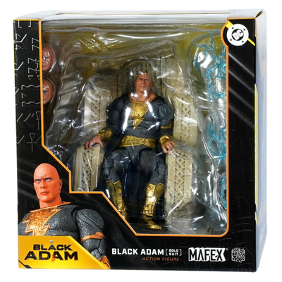 MAFEX No.286 BLACK ADAM GOLD SUIT Ver. Action Figure Medicom Toy