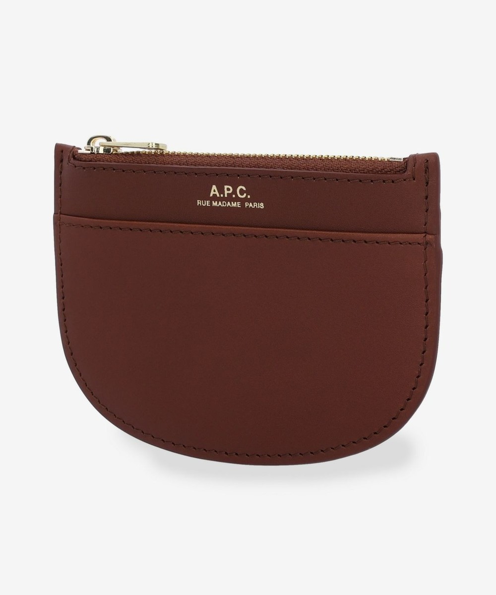 ☆A.P.C.☆ Demilun Card Holder Hazelnut PXAWVF63270CAD PXAWV A.P.C New Demilune Zipper Card Holder Hazelnut | eBay